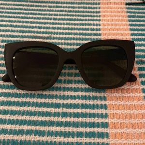 Black Toms Sunglasses.